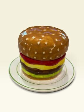 Enchanté Maison Des Bougies Parfumées "Cheese Burger" Scented Stacking Candle